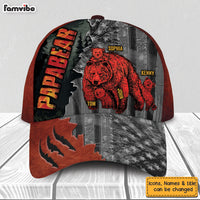 Personalized Gift For Dad Papa Bear Cap 33039 thumb 1