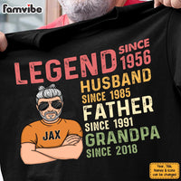 Personalized Husband Dad Grandpa Legend Shirt - Hoodie - Sweatshirt 33041 thumb 1