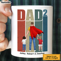 Personalized For Dad Walking Dad and Child Mug 33047 thumb 1