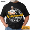Personalized Gift For Dad Surviving Fatherhood One Beer At A Time Shirt - Hoodie - Sweatshirt 33049 1