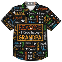 Personalized Gift For Grandpa Word Art Hawaiian Shirt 33052 thumb 1