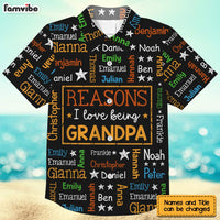 Personalized Gift For Grandpa Word Art Hawaiian Shirt 33052 thumb 1