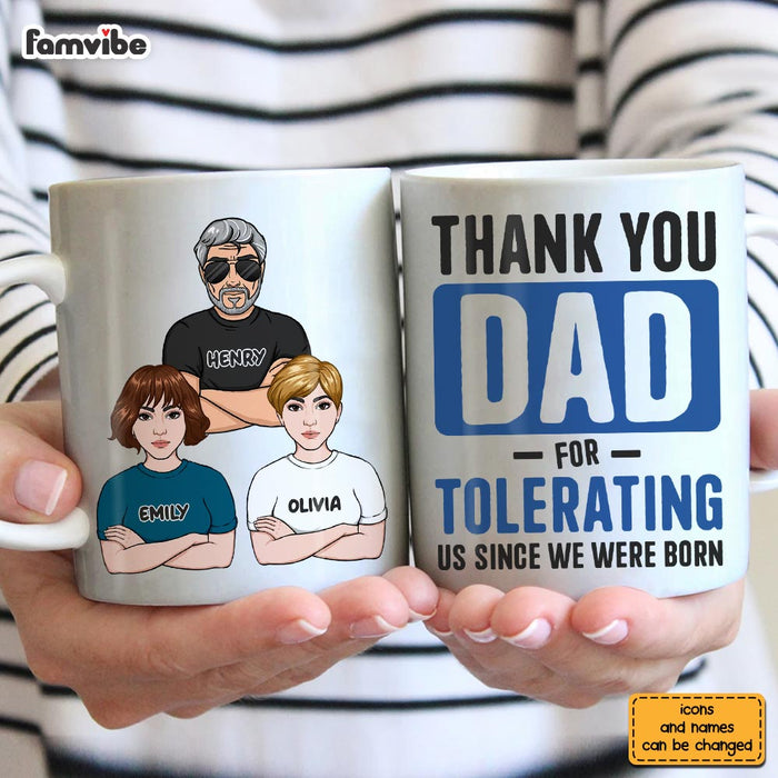 Personalized Gift For Dad Thanh You For Mug 33054 1