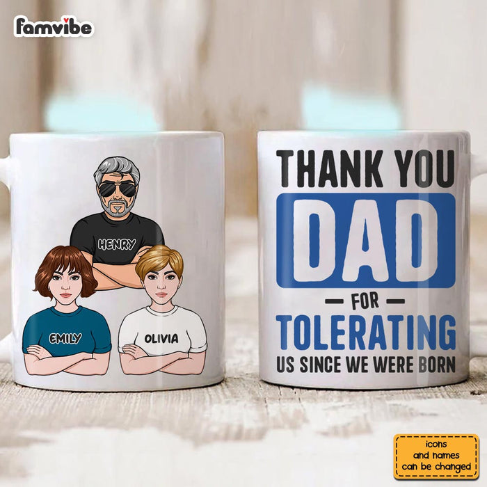 Personalized Gift For Dad Thanh You For Mug 33054 1