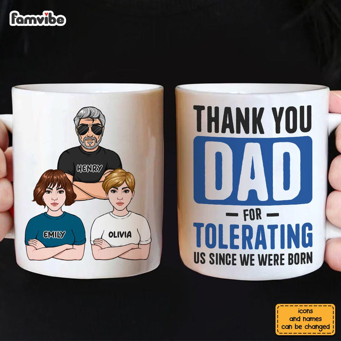 Personalized Gift For Dad Thanh You For Mug 33054 1