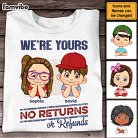 Personalized No Returns Or Refunds Grandkids Shirt - Hoodie - Sweatshirt 33055 thumb 1