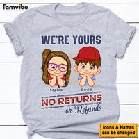 Personalized No Returns Or Refunds Grandkids Shirt - Hoodie - Sweatshirt 33055 thumb 1