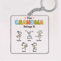 Personalized Gift For Grandma Belongs To Acrylic Keychain 33056 thumb 1