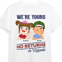 Personalized No Returns Or Refunds Grandkids Shirt - Hoodie - Sweatshirt 33057 thumb 1