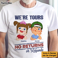 Personalized No Returns Or Refunds Grandkids Shirt - Hoodie - Sweatshirt 33057 thumb 1