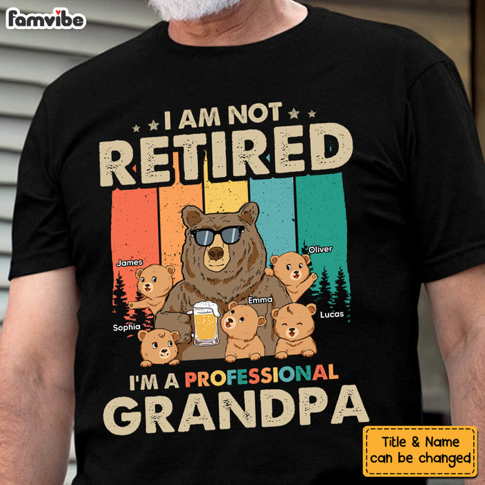 Personalized Gift For I'm A Professional Grandpa Shirt - Hoodie - Sweatshirt 33067 1