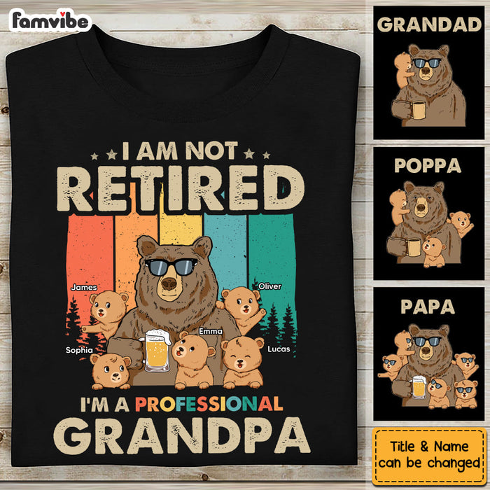 Personalized Gift For I'm A Professional Grandpa Shirt - Hoodie - Sweatshirt 33067 1