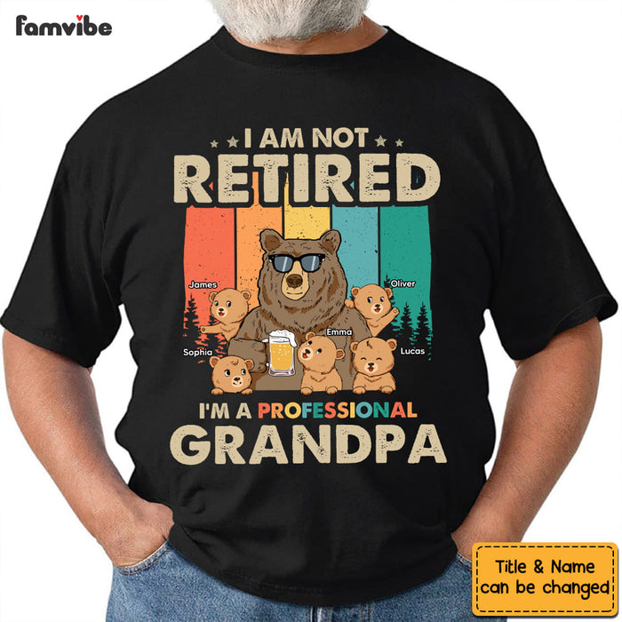 Personalized Gift For I'm A Professional Grandpa Shirt - Hoodie - Sweatshirt 33067 1