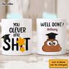 Personalized Graduation Gift Clever Little Shit Mug 33079 1