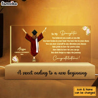 Personalized Graduation For Daughter Acrylic Name Night Light 33084 thumb 1