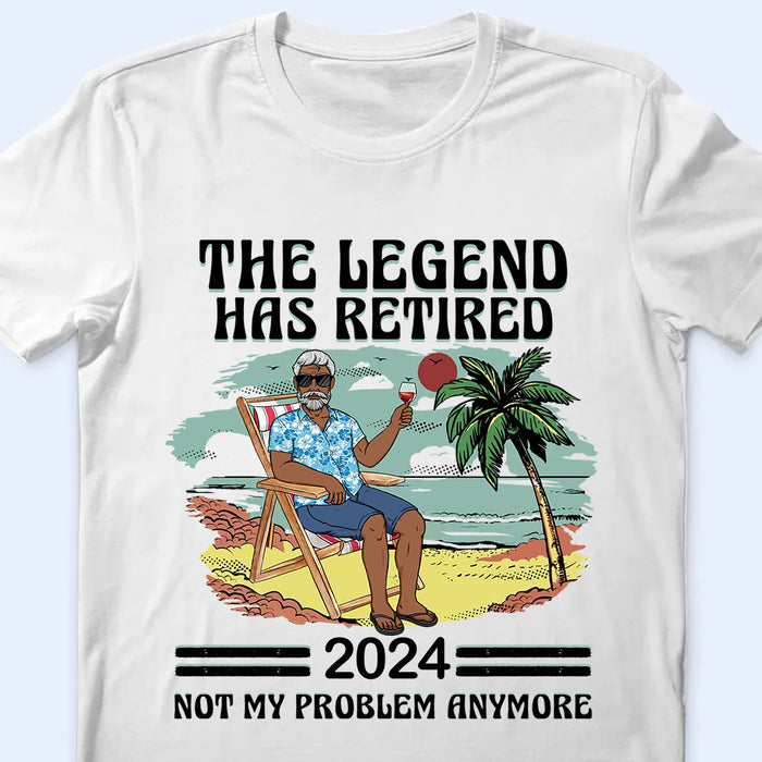 Personalized Gift For Retired Grandpa Shirt - Hoodie - Sweatshirt 33086 1