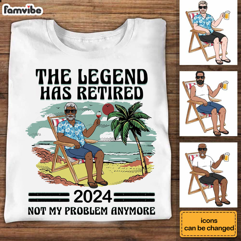 Personalized Gift For Retired Grandpa Shirt Hoodie Sweatshirt 33086 Primary Mockup