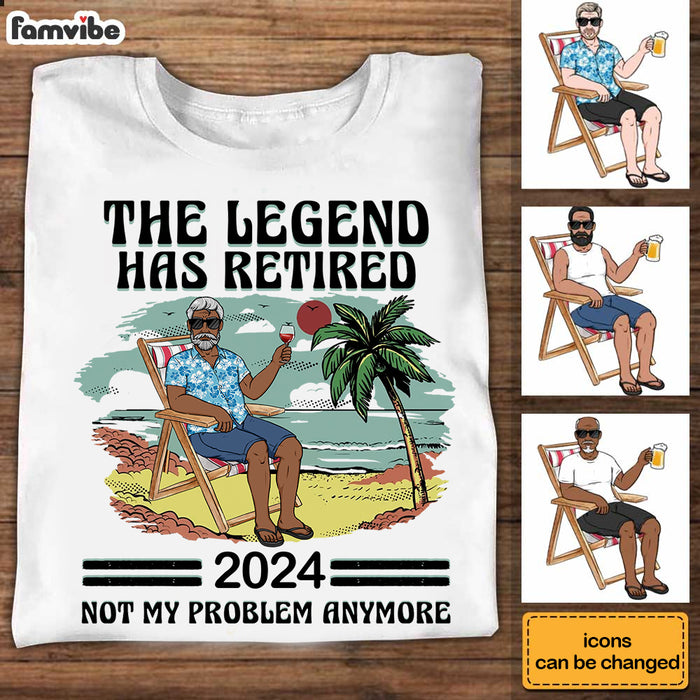 Personalized Gift For Retired Grandpa Shirt - Hoodie - Sweatshirt 33086 1