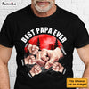Personalized Papa Ever Fistbump Shirt - Hoodie - Sweatshirt 33087 1