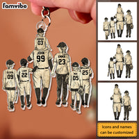 Personalized Gift For Dad Acrylic Keychain 33089 thumb 1