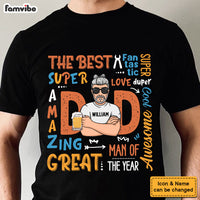 Personalized Gift For Dad Super Dad Shirt - Hoodie - Sweatshirt 33091 thumb 1