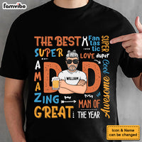 Personalized Gift For Dad Super Dad Shirt - Hoodie - Sweatshirt 33091 thumb 1