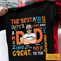 Personalized Gift For Dad Super Dad Shirt - Hoodie - Sweatshirt 33091 thumb 1