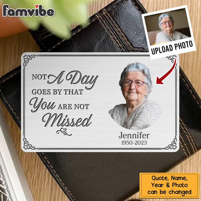 Personalized Custom Photo I'll Carry You With Me Until I See You Again Wallet Card 33095 1