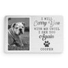 Personalized Gift For Pet Lovers Custom Photo My Pawprints May No Longer Be In Your House Wallet Card 33096 1