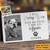 Personalized Gift For Pet Lovers Custom Photo My Pawprints May No Longer Be In Your House Wallet Card 33096 1