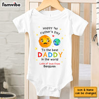 Personalized Gift For First Father's Day Baby Onesie 33098 thumb 1
