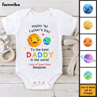 Personalized Gift For First Father's Day Baby Onesie 33098 thumb 1