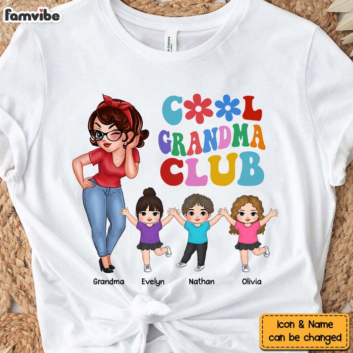 Personalized Gift For Cool Grandma Club Shirt - Hoodie - Sweatshirt 33105 1