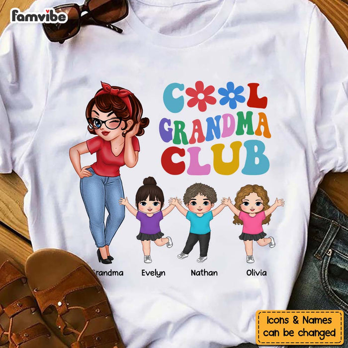 Personalized Gift For Cool Grandma Club Shirt - Hoodie - Sweatshirt 33105 1