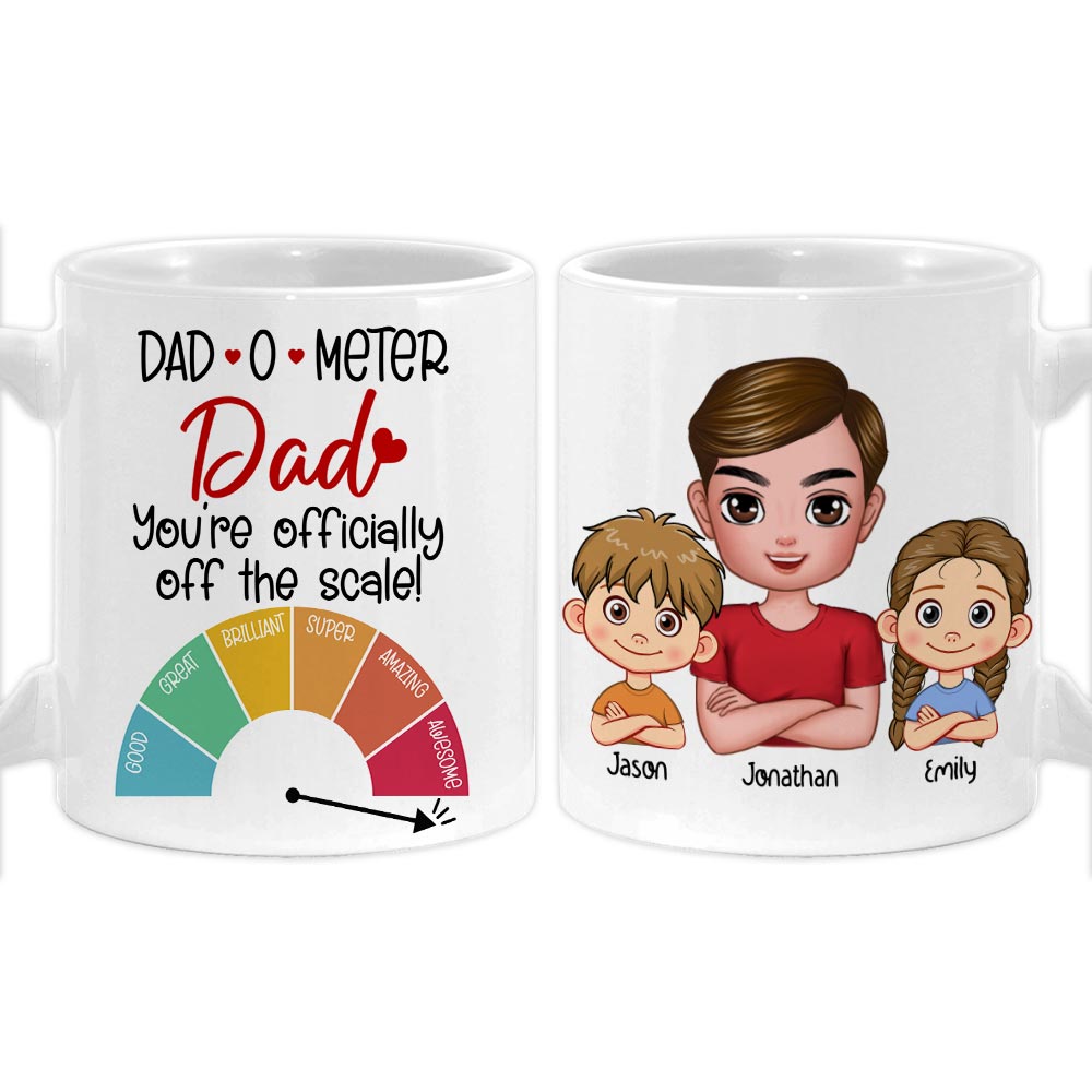 Personalized Gifts For Dad You Are Officially Off The Scale Mug 33106 Primary Mockup