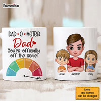 Personalized Gifts For Dad You Are Officially Off The Scale Mug 33106 thumb 1
