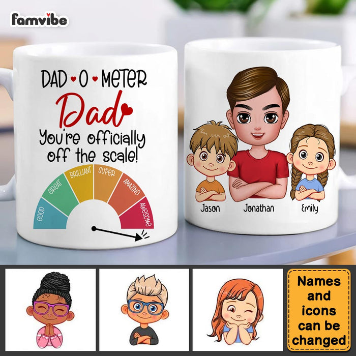 Personalized Gifts For Dad You Are Officially Off The Scale Mug 33106 1