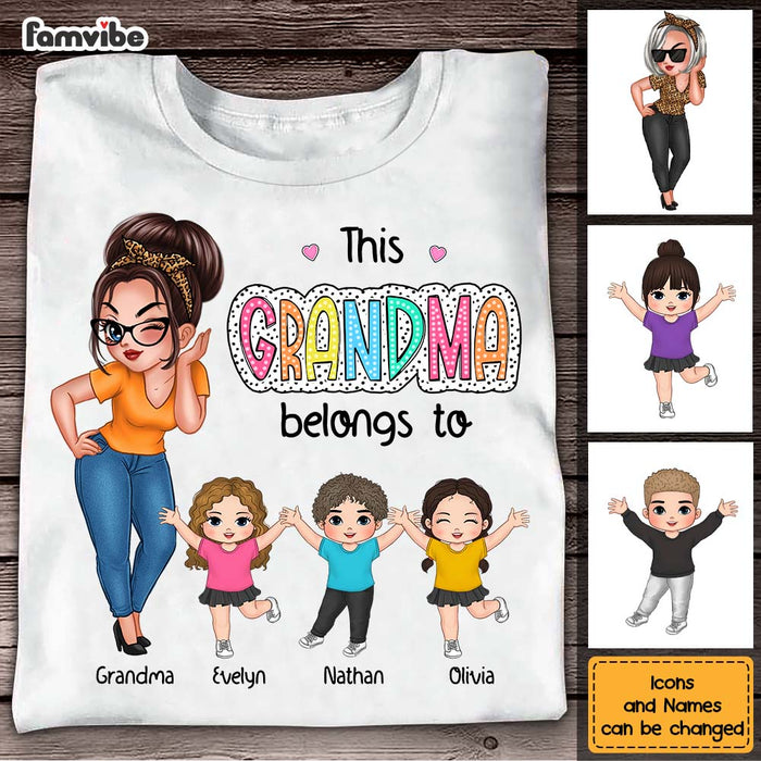 Personalized Gift For Grandma Belongs To Shirt - Hoodie - Sweatshirt 33107 1