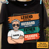 Personalized Gift For Dad Grandpa Legend Husband Papa Shirt - Hoodie - Sweatshirt 33111 1