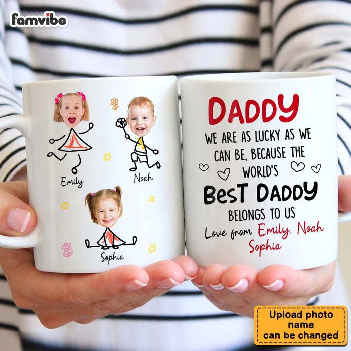 Personalized Daddy Belongs To Us Mug 33115 1