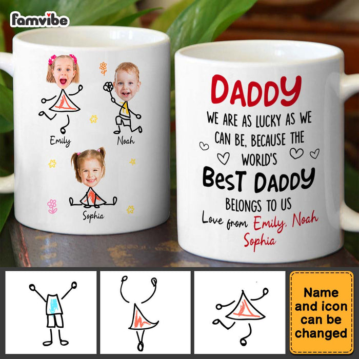 Personalized Daddy Belongs To Us Mug 33115 1