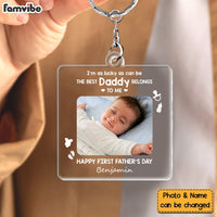 Personalized I'm As Lucky As Can Be Acrylic Keychain 33117 thumb 1