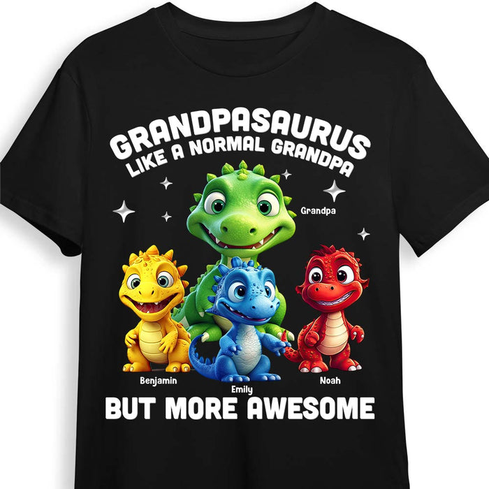 Personalized Gift For Daddysaurus Grandpasaurus 3D Dinosaurs Shirt - Hoodie - Sweatshirt 33120 1