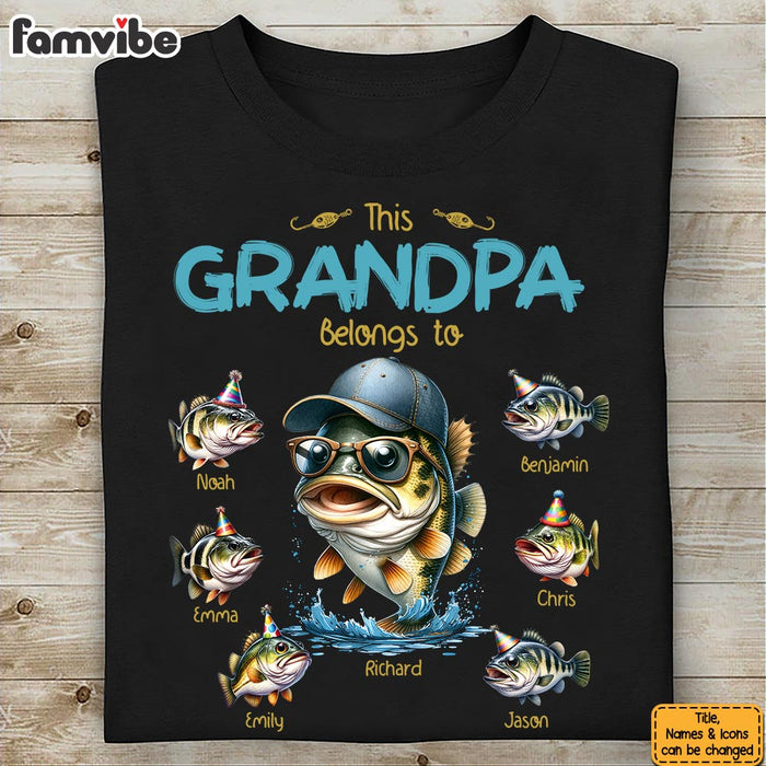 Personalized Gift for Grandpa Belongs to Fishing Shirt - Hoodie - Sweatshirt 33123 1