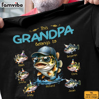 Personalized Gift for Grandpa Belongs to Fishing Shirt - Hoodie - Sweatshirt 33123 thumb 1
