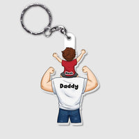 Personalized Gift For Proud As Dad Acrylic Keychain 33127 thumb 1