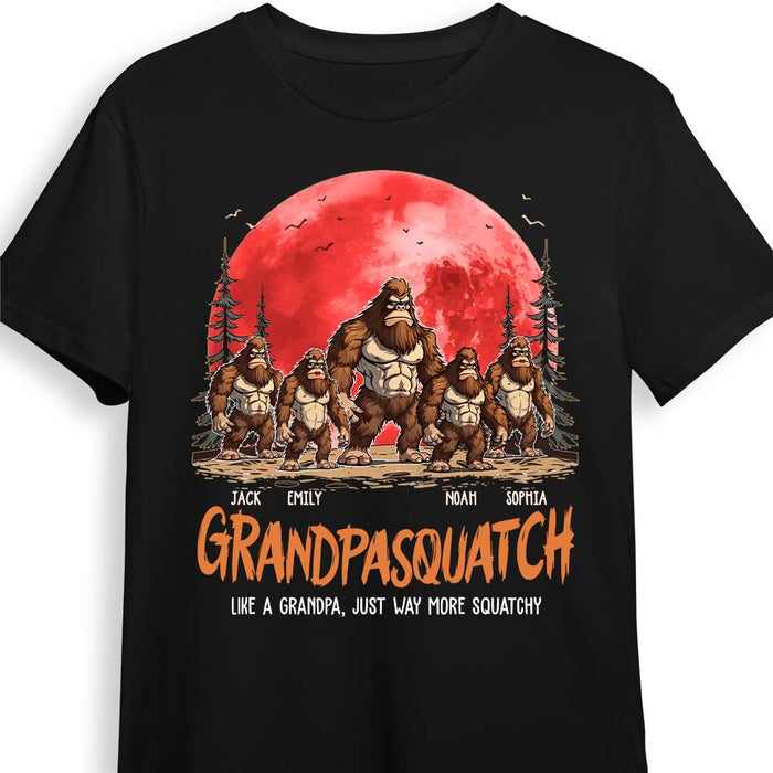 Personalized Gift For Grandpasquatch & Grandmasquatch Shirt - Hoodie - Sweatshirt 33128 1