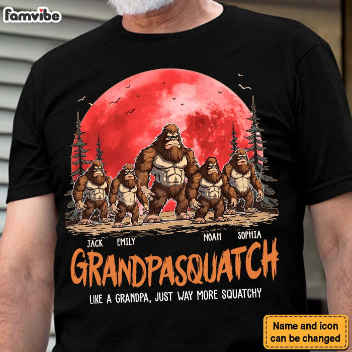 Personalized Gift For Grandpasquatch & Grandmasquatch Shirt - Hoodie - Sweatshirt 33128 1