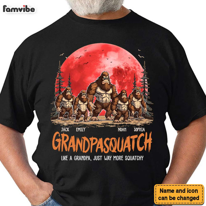 Personalized Gift For Grandpasquatch & Grandmasquatch Shirt - Hoodie - Sweatshirt 33128 1