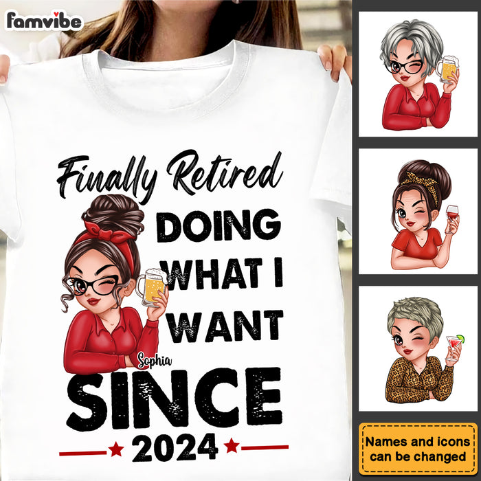 Personalized Gift For Grandma Retired Shirt - Hoodie - Sweatshirt 33129 1